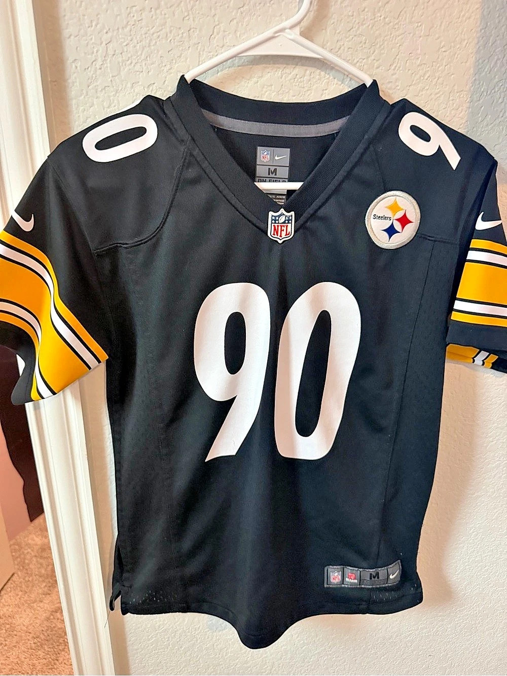 Kids Nike Pittsburgh Steelers T.J. Watt #90 Jersey